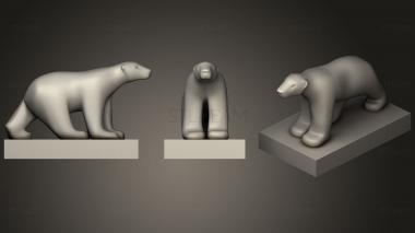 3D model Pompon Polar Bear (STL)